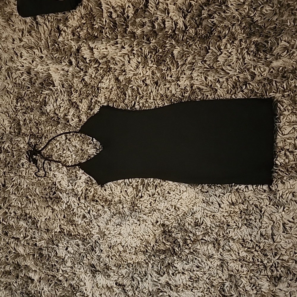 NWT Forever21  Black Halter Dress Size Meduim